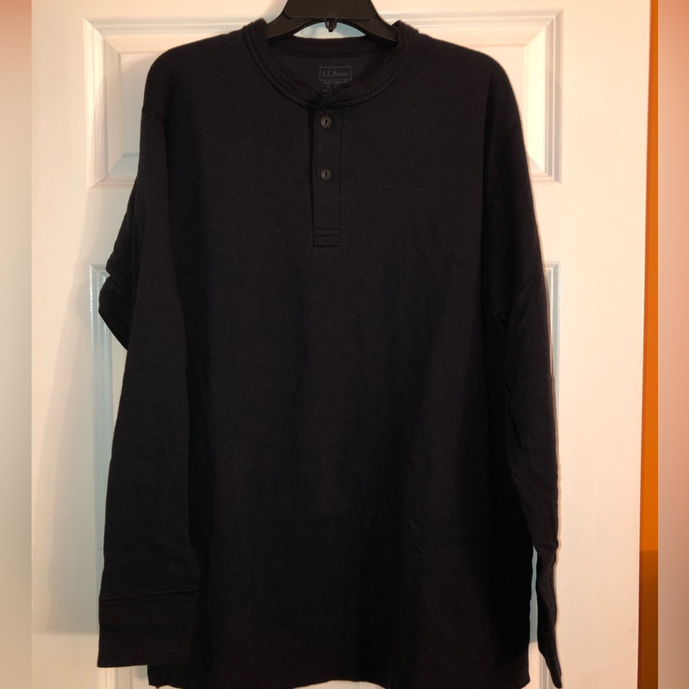 L.L. Bean Men's Two-Layer River Driver's Shirt®, Traditional Fit Henley